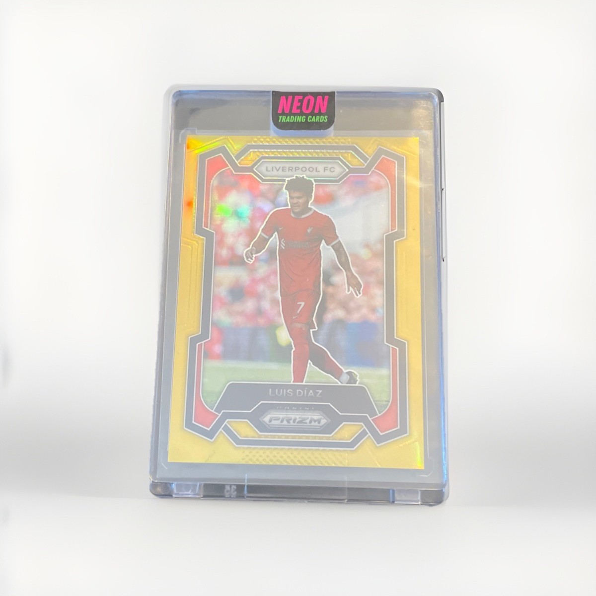 🔥Luis Diaz Gold Prizm /10 2023-24 Panini EPL Liverpool #06/10