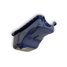 Scott Drake C5ZZ-6675-B Small Block Painted Oil Pan Blue