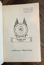 Hardcover Signed 1900-1949 Antiquarian & Collectible Books for
