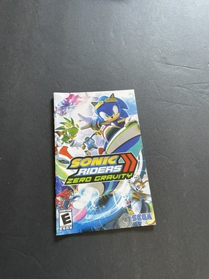 sonic riders zero gravity ps2 Manual only