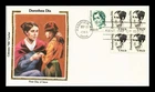Dr Jim Stamps Colorano Silk Cachet 1983 Dorothea Dix Block First Day Cover