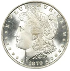New Listing1879 S Morgan Silver Dollar $1 AU 90% Silver
