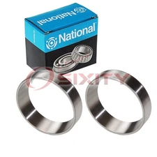 2 pc National Rear Axle Differential Bearing Races for 1977-1986 Chevrolet qv