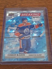 2024-25 Upper Deck Connor McDavid Breaking News #BN25 UD Series 1