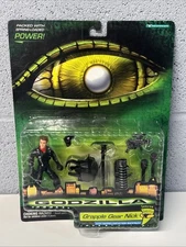 1998 VINTAGE TRENDMASTERS GODZILLA GRAPPLE GEAR NICK ACTION FIGURE #08563