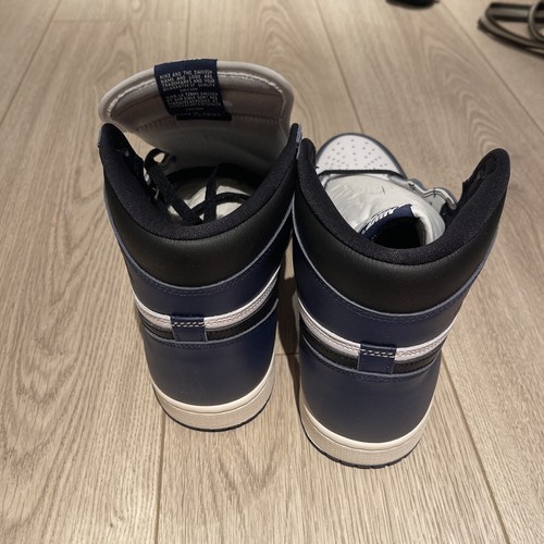 Size 10.5 - Air Jordan 1 1985 High OG - Navy Blue / White - Picture 3 of 10