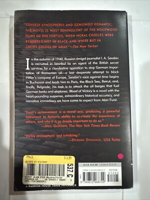 Blood of Victory: A Novel by Furst, Alan , paperback 9780812968729