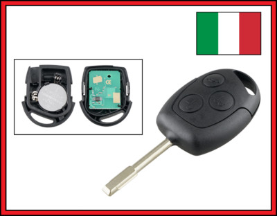 GUSCIO CHIAVE TELECOMANDO FORD FIESTA FOCUS KA TRANSIT KUGA 3 TASTI FORD-11