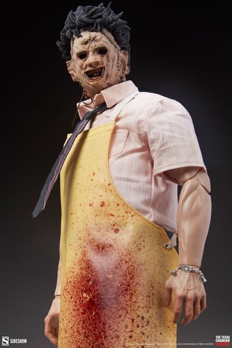 Sideshow LEATHERFACE KILLING MASK 1/6 Scale 12" Actionfigur NJ SHIP 100470 - Bild 6 von 10