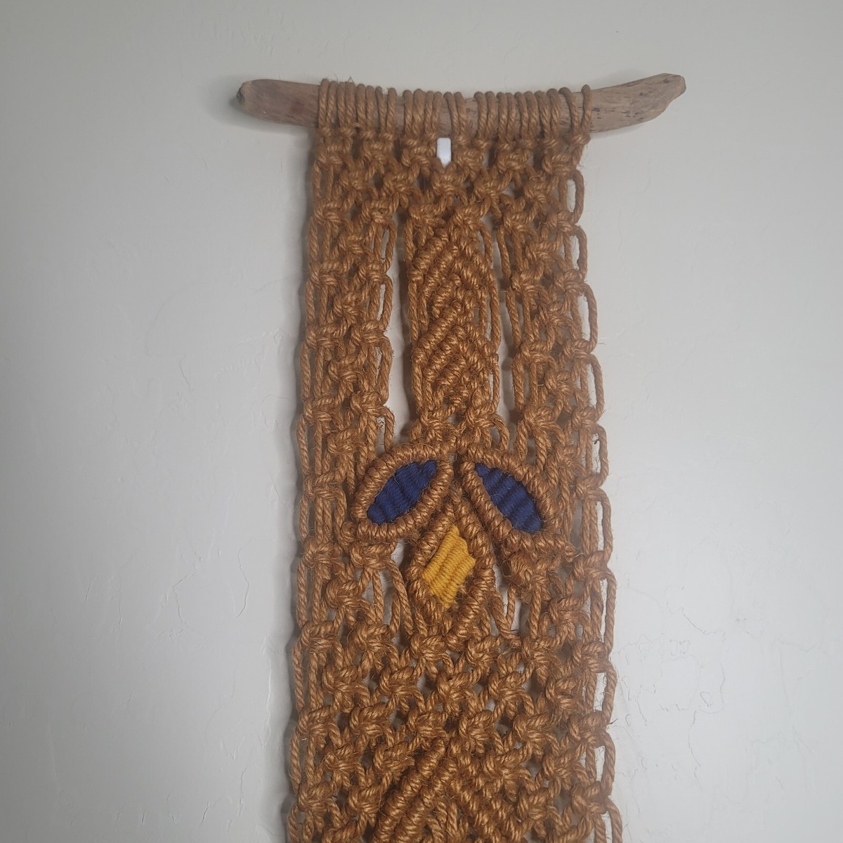 Kit de suspension murale macramé vintage années 70 kit été indien bit