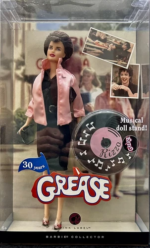 Superb 2007 NEW Grease 30 Year  Anniversary Barbie, Rizzo w/Musical Stand