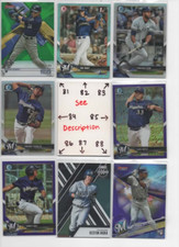 NEW Milwaukee Brewers U-PICK Serial #'d JERSEY AUTO Rookies BURNES YELICH BRAUN