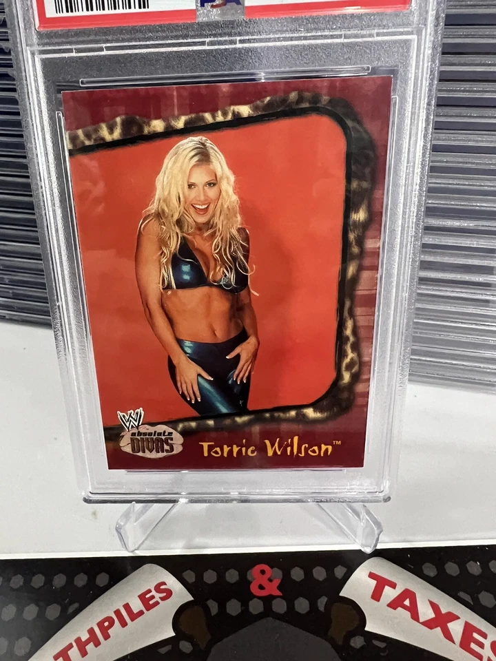 torrie wilson 2002 fleer Wwe absolute divas #32 psa 7 pop 3 - Image 3 of 4