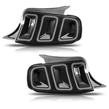 Tail Lights Smoke LED Sequential For 2010 2011 2012-2014 Ford Mustang Rear Lamps