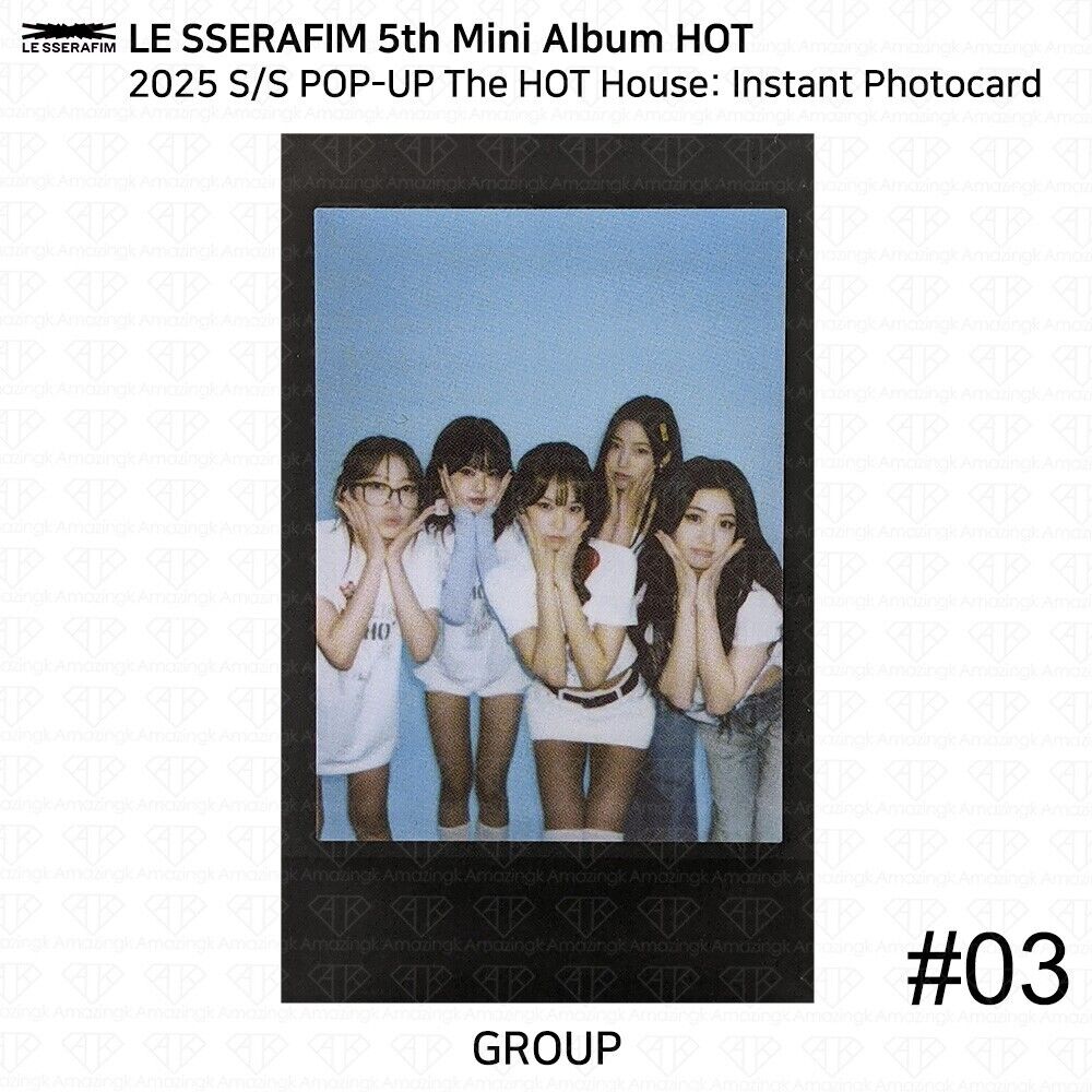 Le Sserafim 2025 S/S POP UP - The Hot House Official MD Le Sserafim 2025 S/S POP UP - The Hot House Official MD