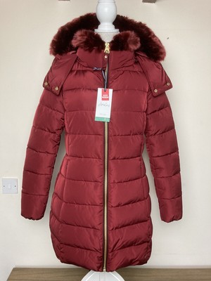 BNWT Joules Cassington Long Padded Coat 