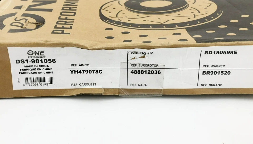 New One Performance DS1-981056 Brake Rotor For Mitsubishi - Image 2 of 4