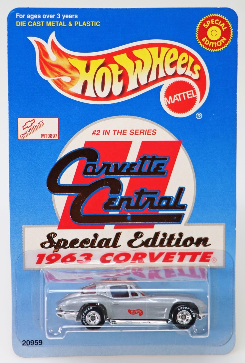 ホットウィール Corvette Central シリーズ　＃1〜4 Hot Wheels 1963 Corvette Central Special Edition - 20959 New