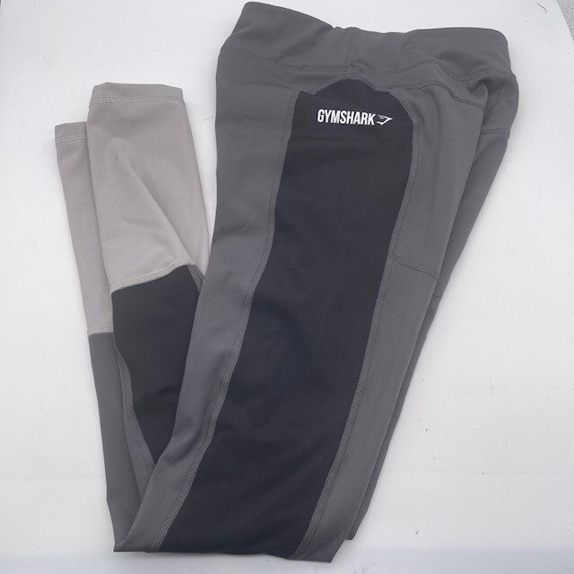 Gymshark Women's Small S Gray Black Color Block W… - image 1