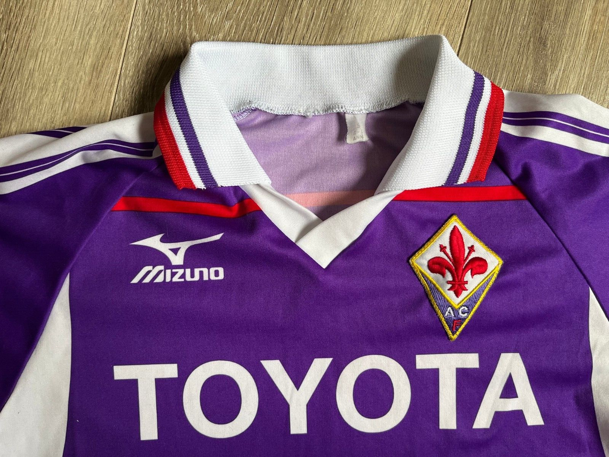 Fiorentina Football shirt 2001/2002 Jersey Mizuno Vintage Italy