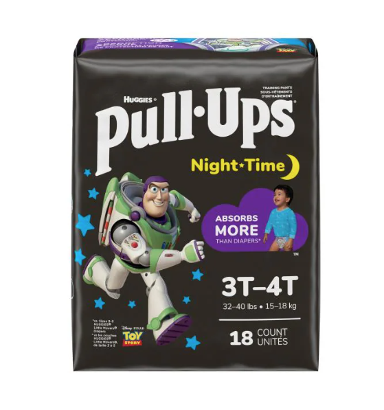 Pull-Ups Night Time Training Pants, Disney Pixar Toy Story, 3T-4T