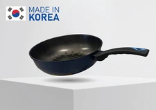 12'' (30cm) 3D Diamond Coating Non-stick Saute Wok Pan MADE IN KOREA