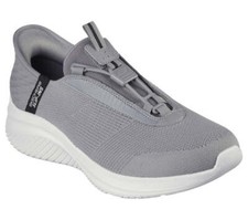 Skechers Shoes Men Slip-Ins Gray Hands Free Comfort Memory Foam Air Cool 232405