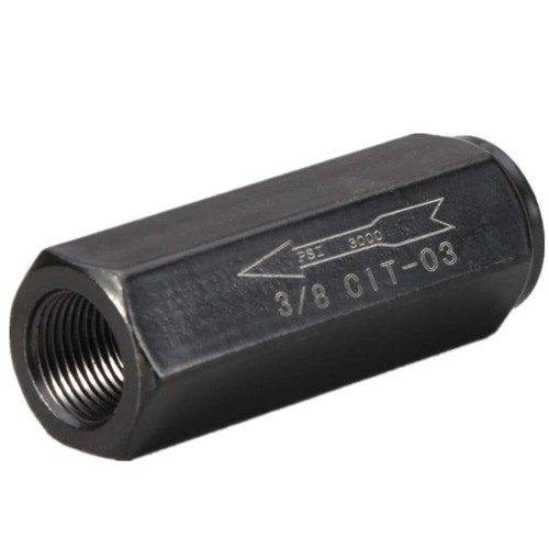 Hydraulic Check Valve 3/8" NPT Pump Oil 3000psi no Return Valve Single