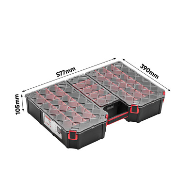 Kistenberg Organizer MODULAR SOLUTION 15 Sortimentsbox Mit