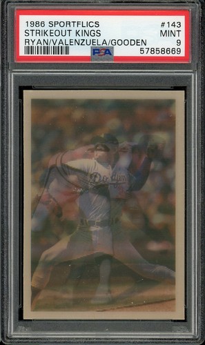 1986 Ryan, Valenzuela, Gooden #143
