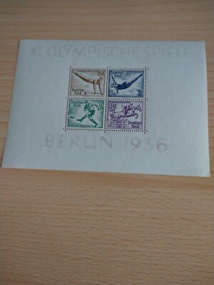 Deutschland Bogen Olympische Sommerspiele Berlin 1936 postfrisch **