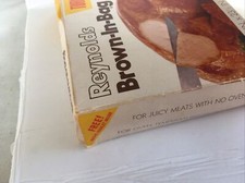 Reynolds Brown In Bag Turkey Size Vintage 2 B...