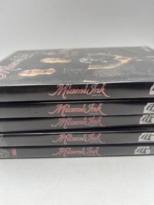 Miami Ink Seasons 3 - 7 Dvd Reality Tattoo Art Artist Television