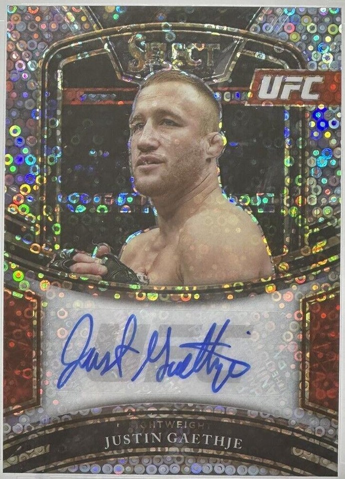 2021 Panini Select UFC - Justin Gaethje #SG-4 - 1 of 1