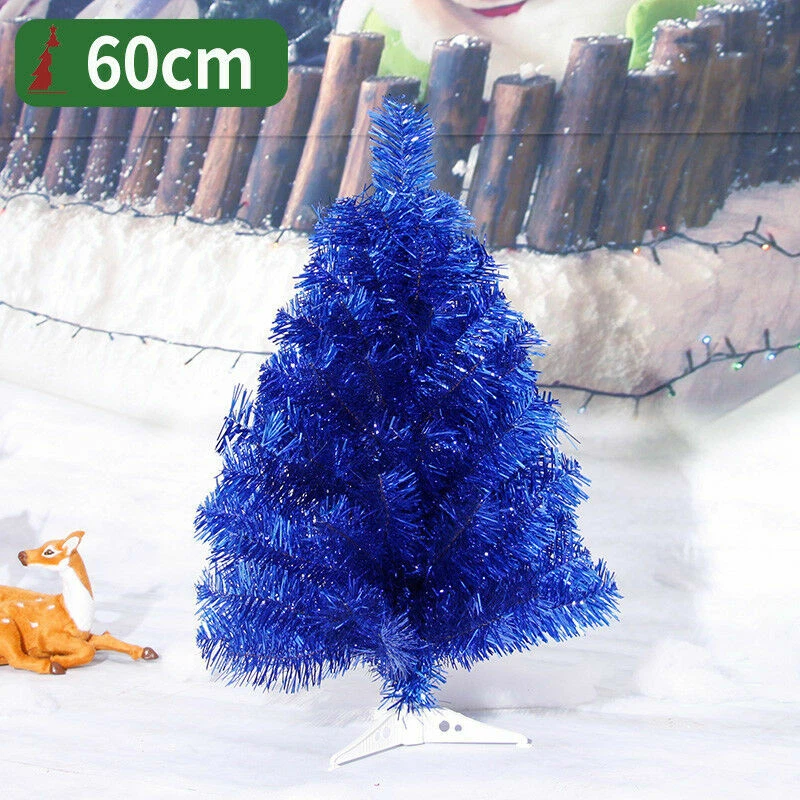 Blue Artificial Christmas Tree Brooch lots Undecorated Xmas Tree 2 3 4 5 6 7 8FT - Image 2 of 4