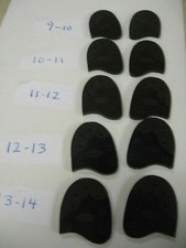 Orthopedic Rubber Heels Men sizes Soletech Shoe Repair Heels NEW Pic-A-Size NEW