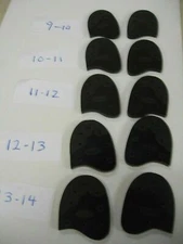 Orthopedic Rubber Heels Men sizes Soletech Shoe Repair Heels NEW Pic-A-Size NEW