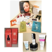 27 Deluxe, Regular Skincare Samples StriVectin L'Core Smashbox Boscia Nars Ahava