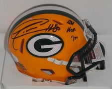 Packers DONALD DRIVER Signed Speed Mini Helmet AUTO w/ 