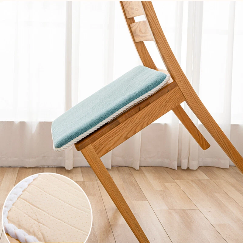 Almofada de assento de escritório gravata de lã para cozinha interna jantar piquenique ao ar livre casa - Imagem 4 de 4