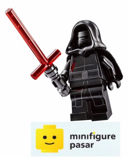 sw663 Lego Star Wars 75104 - Kylo Ren Minifigure With Lightsaber & Hood - New - Picture 1 of 2