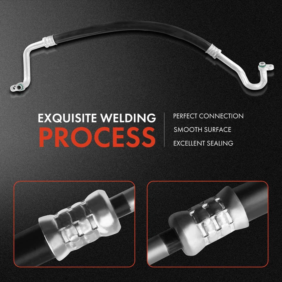 Manguera de línea de succión de refrigerador de aire acondicionado para Hyundai Tucson Kia Sportage 2005-2010 2,0 L Foto 3 de 4