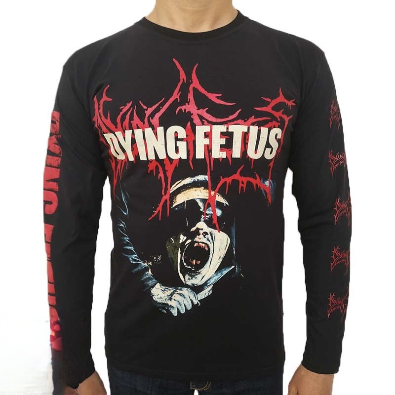 Dying Fetus - Make Them Beg For Death Long Sleeve Black T-Shirt