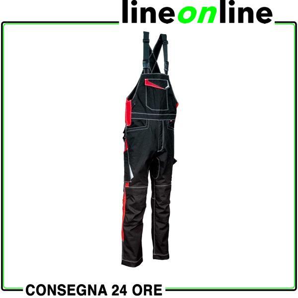 Salopette da lavoro Cofra Redonda elasticizzata per meccanico Tuta  multitasche