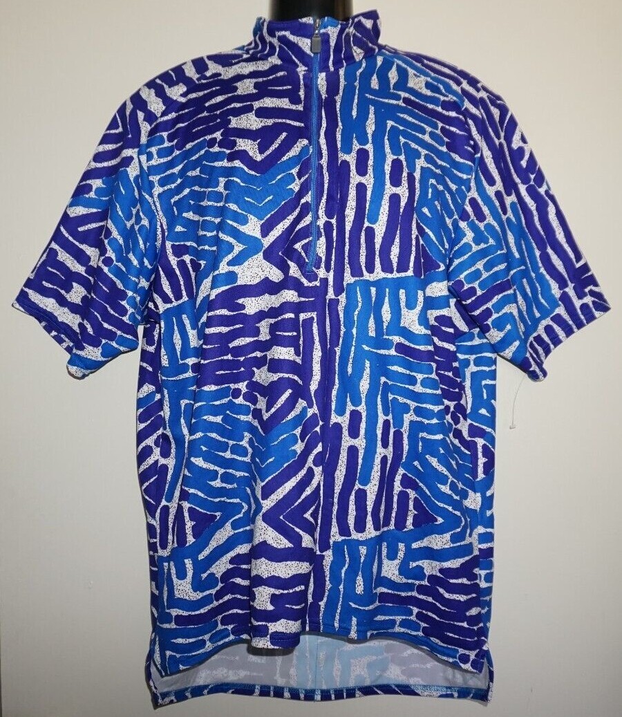 Vintage 90s Pearl iZumi Technical Wear Men's XL Zip Pullover