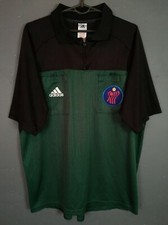 VINTAGE MEN'S ARBITRI 2000s REFEREE DENMARK DANSK ANDBALL SHIRT JERSEY SIZE L