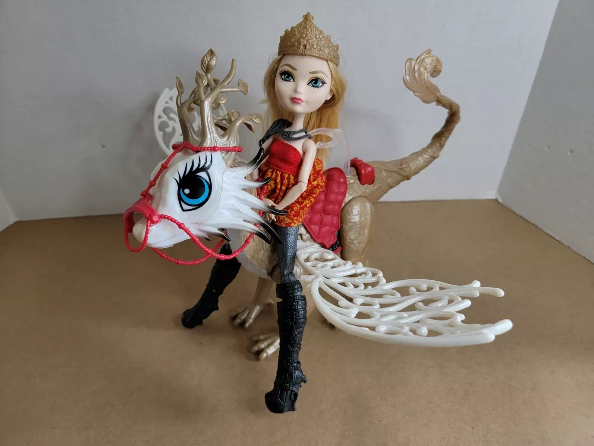 Ever After High Apple White Dragonrider 