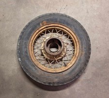 Ford Model A T 1920s 1930s 18 Inch Wire Spoke Wheel Rim And Tire