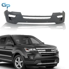 Front Bumper Cover For 2018-2019 Ford Explorer Primed With Radar Hole