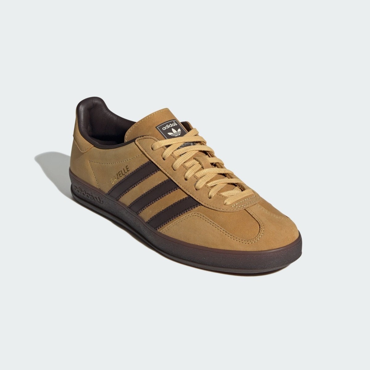 靴 adidas Originals Gazelle Dark Brown adidas Originals Gazelle Indoor Oat Dark Brown IH4771 Men's